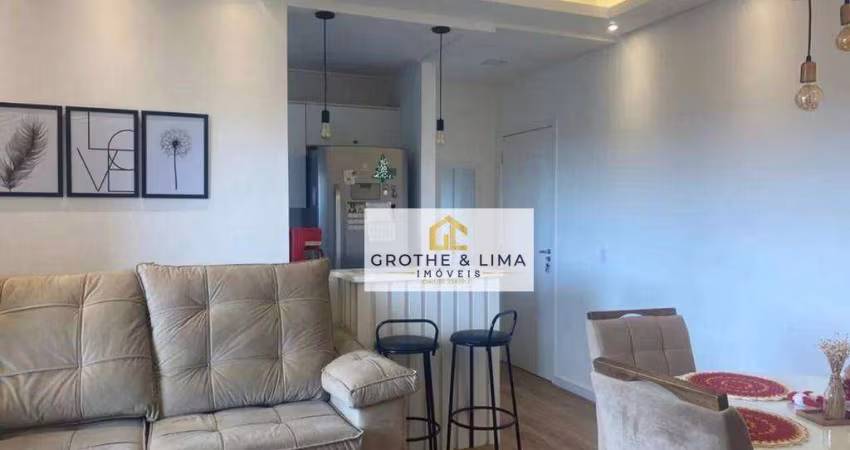 Apto NOVO - Top,  á venda com 2 dorm, suíte, AC: 63m² local excelente, fácil acesso a via Dutra e cidade - Pagador de Andrade - Jacareí/SP