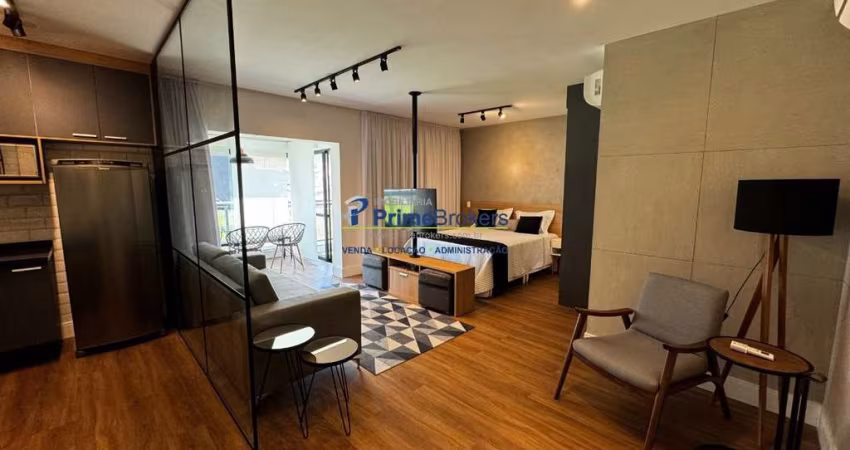 Apartamento com 1 quarto para alugar na Rua Américo Brasiliense, Chácara Santo Antônio, São Paulo