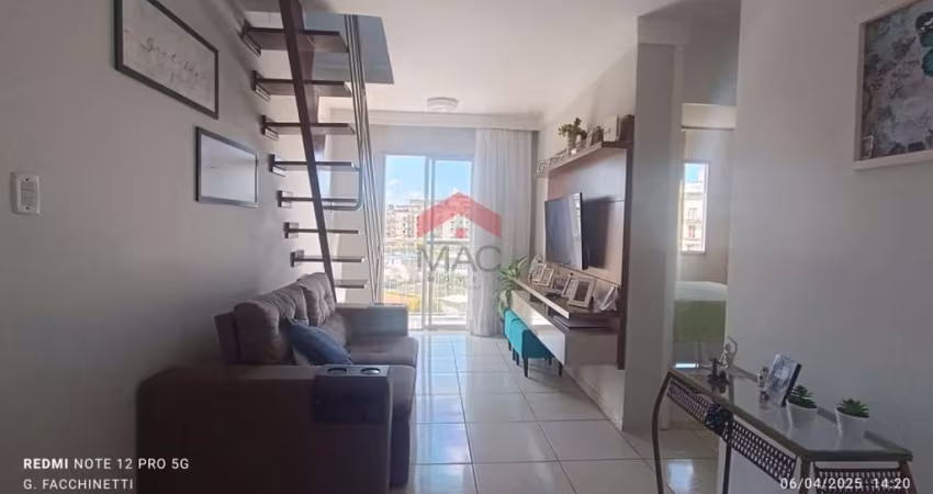 Cobertura Duplex para Venda em Lauro de Freitas, Recreio Ipitanga, 3 dormitórios, 2 banheiros, 1 vaga