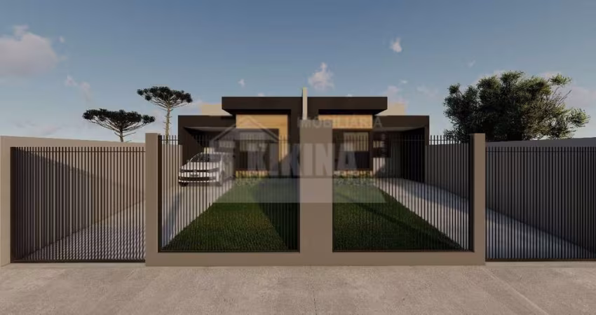 Casa Residencial com 3 quartos  à venda, 76.00 m2 por R$300000.00  - Uvaranas - Ponta Grossa/PR