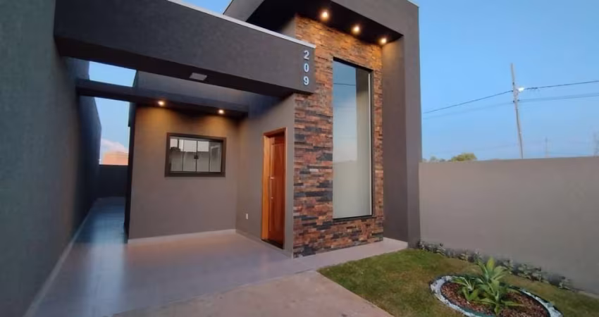 Casa Residencial com 2 quartos  à venda, 64.00 m2 por R$290000.00  - Cara Cara - Ponta Grossa/PR