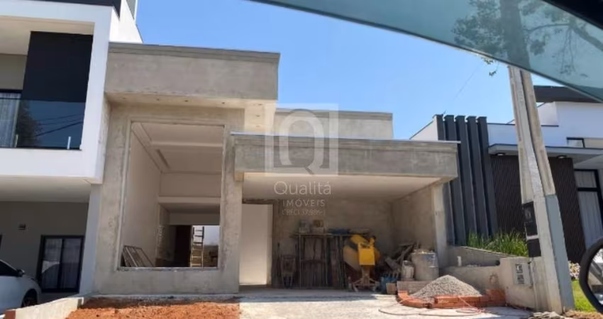Casa em construção à venda no Condomínio Terras de São Francisco em Sorocaba
