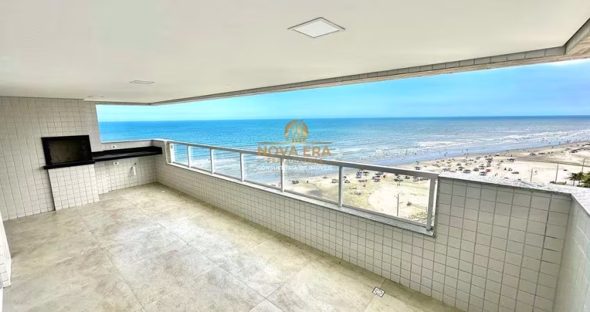 Alto Padrão Frente Mar !! R$ 480 Mil De entrada - 3 Dormts C/Varanda Vista Mar