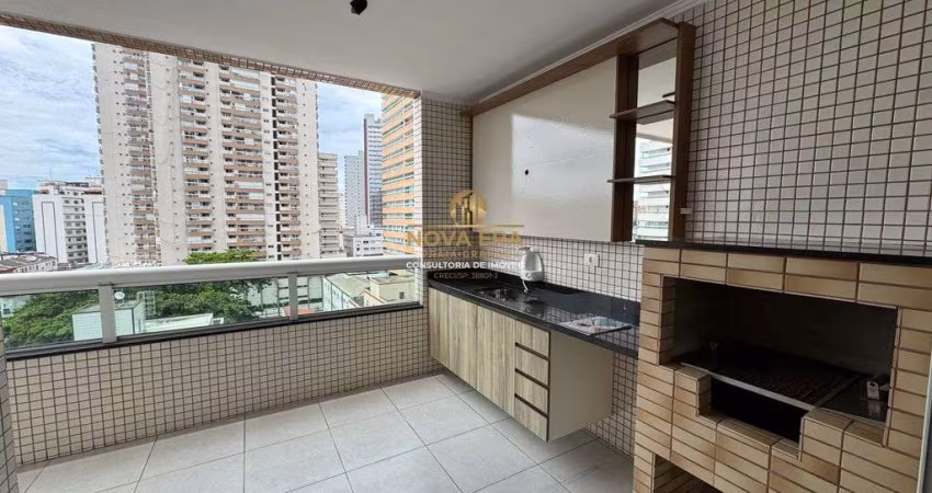 BOQUEIRÃO, 3 Dormitórios c/ 2 Suítes, 2 Vagas, planejados, sacada envidraçada