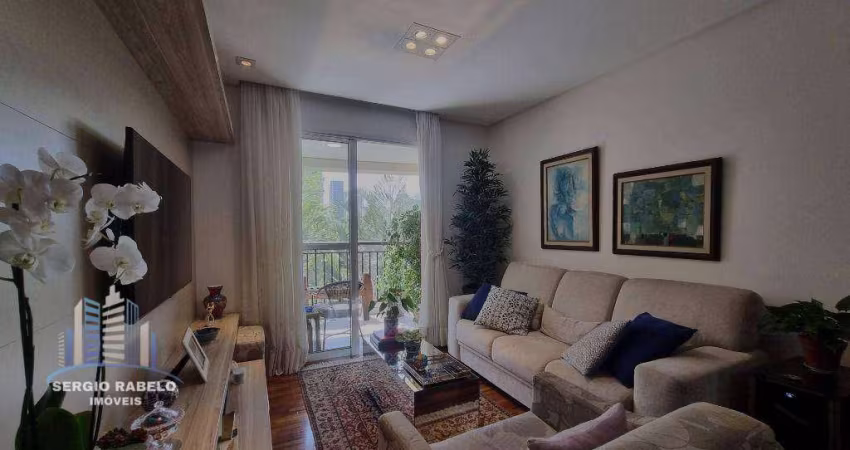 Apartamento com 3 dormitórios à venda, 102 m² por R$ 1.450.000 - Campo Belo - São Paulo/SP