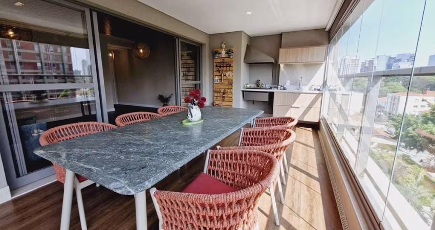 Apartamento à venda em São Paulo, Chácara Santo Antônio (Zona Sul), com 3 quartos, 114m²