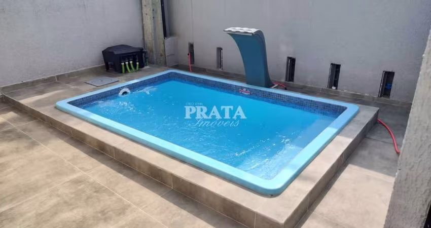 MACUCO SANTOS CASAS NOVAS EM VILLAGIO 2 SUÍTES 1 VAGA GARAGEM