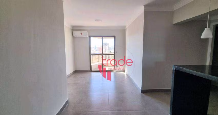 Apartamento para Alugar de 03 Quartos no Centro de Ribeirão Preto com Sacada.