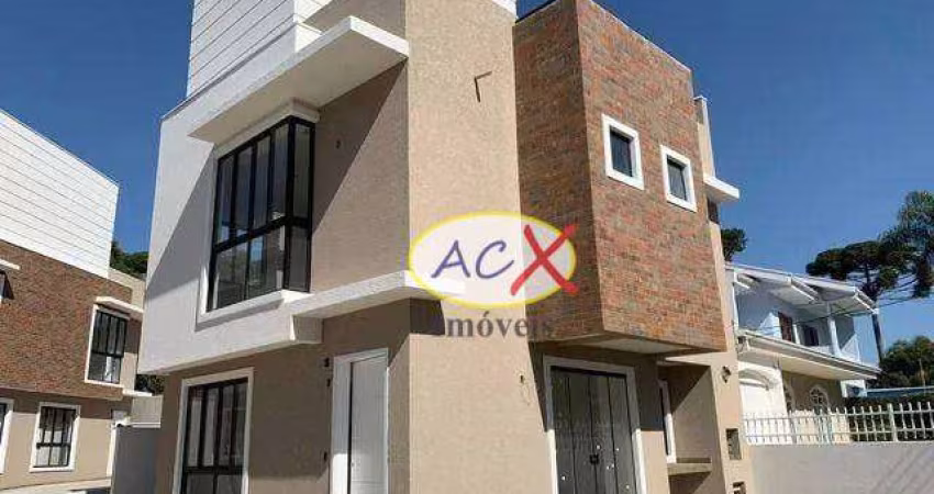 Sobrado com 3 dormitórios à venda, 107 m² por R$ 690.000,00 - Boa Vista - Curitiba/PR
