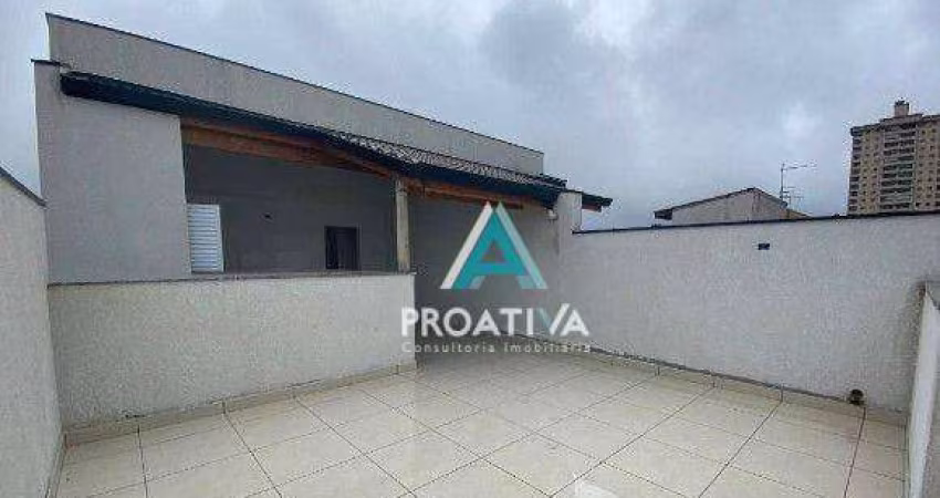 Cobertura com 2 dormitórios à venda, 90 m² por R$ 455.000,00 - Vila Leopoldina - Santo André/SP
