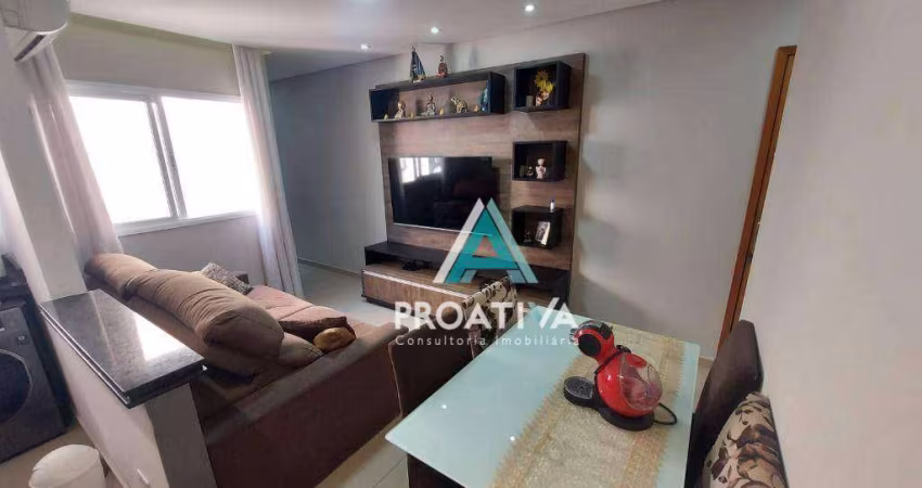 Apartamento à venda, 47 m² por R$ 325.000,08 - Vila Metalúrgica - Santo André/SP