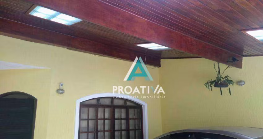 Sobrado com 3 dormitórios à venda, 173 m² por R$ 650.000,00 - Vila Metalúrgica - Santo André/SP