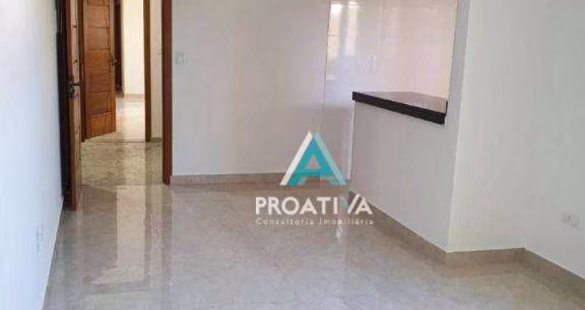 Apartamento com 2 dormitórios à venda, 56 m² por R$ 458.000,09 - Vila Alzira - Santo André/SP