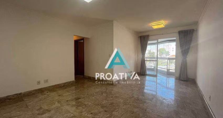 Apartamento com 3 dormitórios à venda, 98 m² - Campestre - Santo André/SP