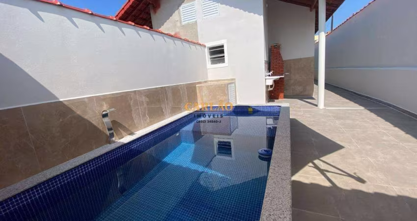 Casa à venda em Mongaguá, Oceanopolis, com 2 quartos, com 76.7 m²