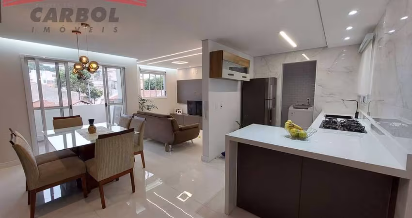 ROYAL GARDEN - HORTO STO. ANTONIO - SALA ESTENDIDA - SUÍTE - AU 68m²