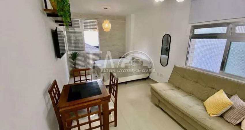 Apartamento com 1 quarto, José Menino, Santos - R$ 360 mil, Cod: 5598