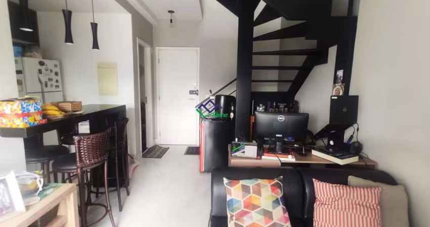Apartamento para Venda em Santos, Gonzaga, 1 dormitório, 1 suíte, 2 banheiros, 1 vaga