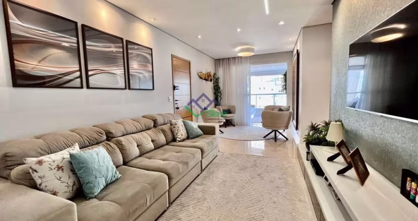 Apartamento para Venda em Santos, Boqueirão, 3 dormitórios, 3 suítes, 4 banheiros, 2 vagas