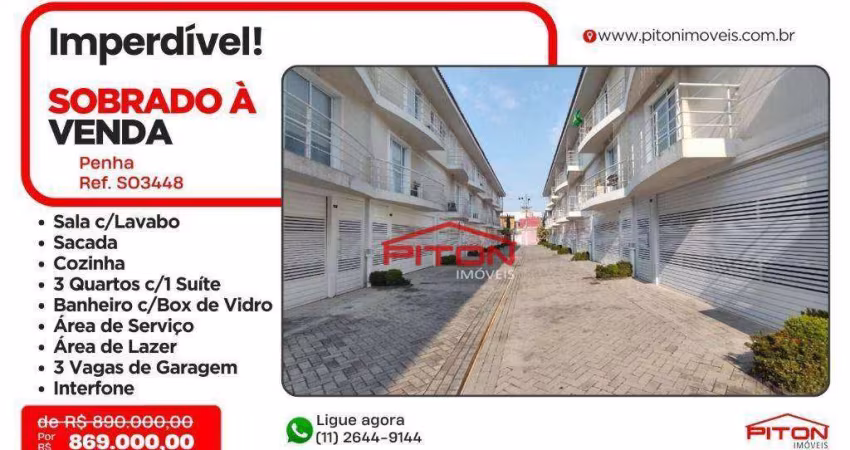 Sobrado - Penha - São Paulo/SP