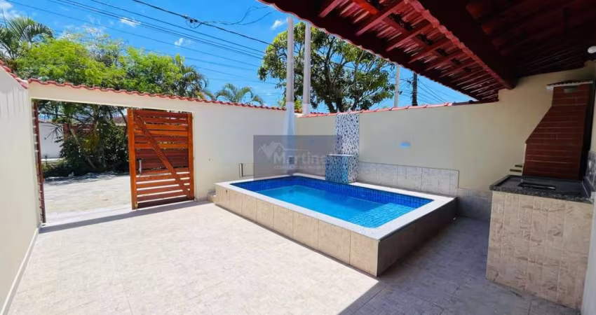 Imperdível oportunidade de casa à venda em Itanhaém-SP, Bairro Nossa Sra. do Sion: 2 quartos, 1 suíte, sala, 2 banheiros, 2 vagas, 78,43m²!