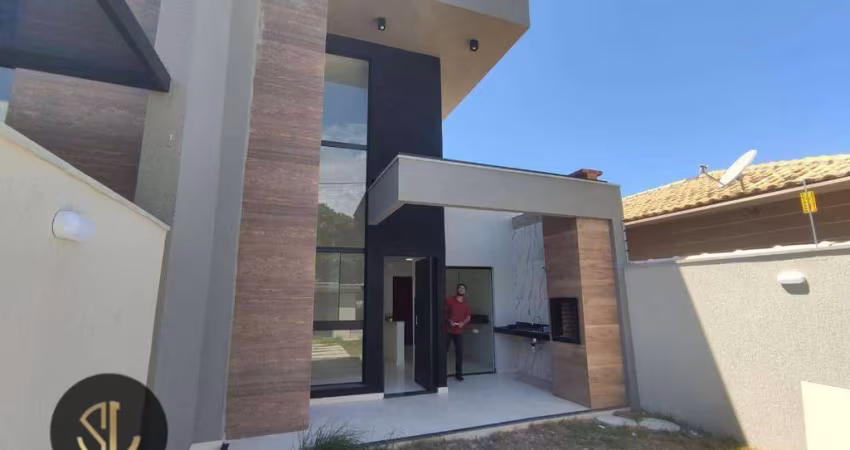 Casa com 3 dormitórios à venda, 109 m² por R$ 719.900 - Novo Rio Das Ostras - Rio das Ostras/RJ