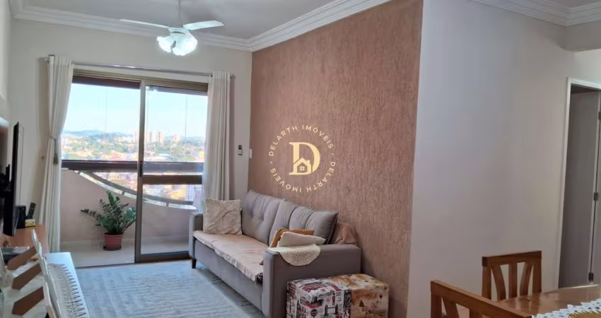 APARTAMENTO - RESID. CAROLINA - JD SATÉLITE - 76 M² - 3 DORMITÓRIOS (1 SUÍTE) -