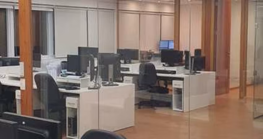 Sala comercial mobiliada pra venda com 148m² no Helbor Concept Corporate.