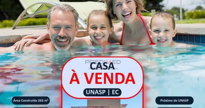 Casa à venda Recanto dos Pássaros: Alto Padrão Pertinho do UNASP