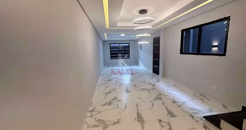 Apartamento Triplex com 3 dormitórios à venda, 162 m² por R$ 1.290.000,00 - Vila Guilhermina - Praia Grande/SP