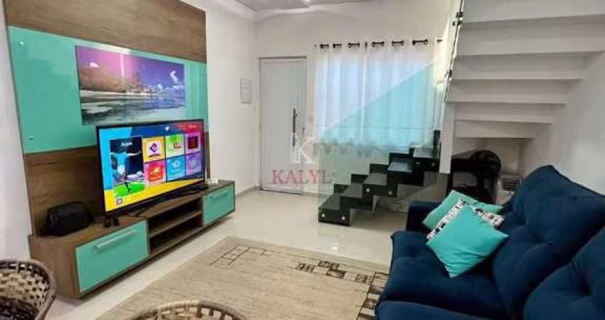 Casa com 3 dormitórios à venda, 84 m² por R$ 485.000,00 - Caiçara - Praia Grande/SP