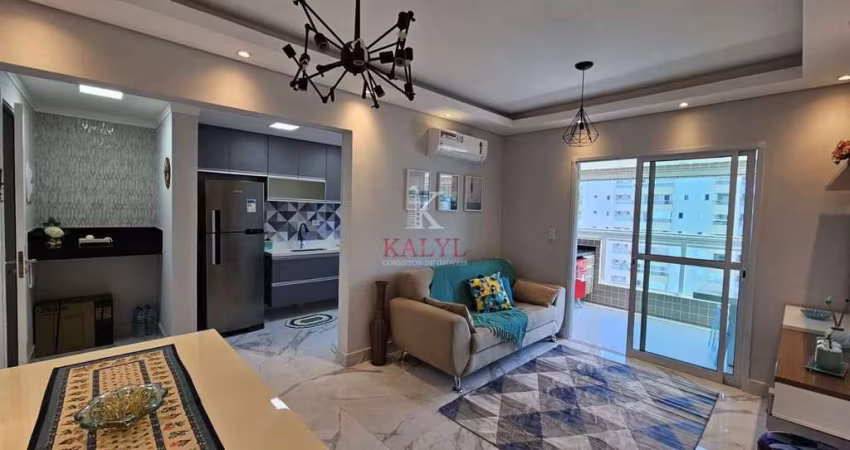 Apartamento com 2 dormitórios à venda, 72 m² por R$ 615.000,00 - Canto do Forte - Praia Grande/SP