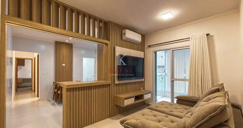 Apartamento com 2 dormitórios à venda, 90 m² por R$ 760.000,00 - Canto do Forte - Praia Grande/SP