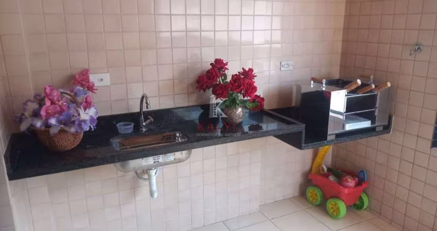Apartamento com 2 dormitórios à venda, 75 m² por R$ 460.000,00 - Guilhermina - Praia Grande/SP