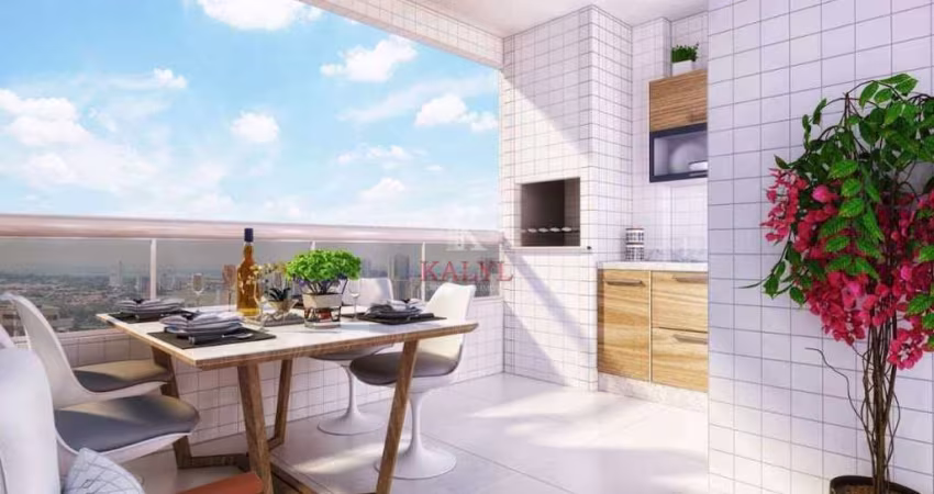 Apartamento com 2 dormitórios à venda, 65 m² por R$ 350.000,00 - Tupi - Praia Grande/SP