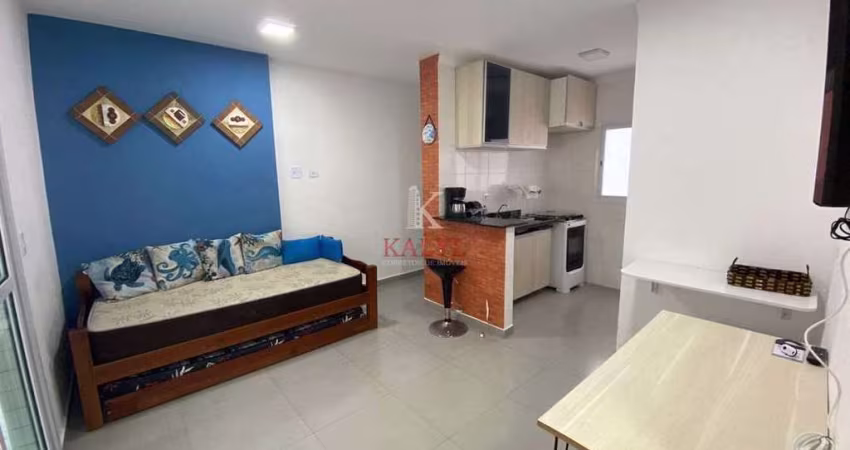 Apartamento com 2 dormitórios à venda, 74 m² por R$ 485.000,00 - Guilhermina - Praia Grande/SP