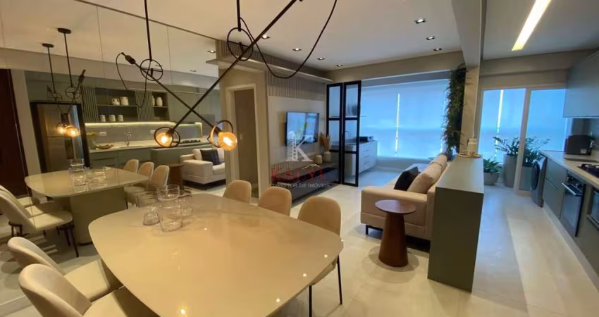 Apartamento com 2 dormitórios à venda, 67 m² por R$ 799.900,00 - Vila Guilhermina - Praia Grande/SP