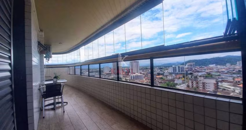 Apartamento com 3 dorms, Guilhermina, Praia Grande - R$ 690 mil, Cod: 8798