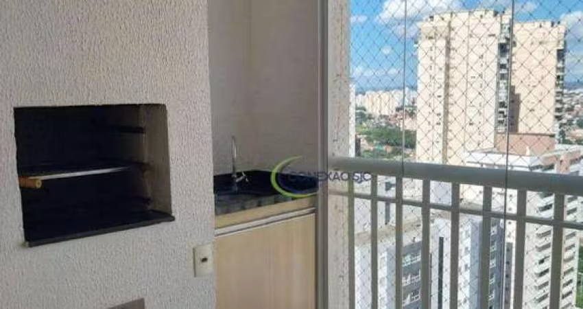 Apartamento com 3 dormitórios para alugar, 90 m² por R$ 5.535,00/mês - Royal Park - São José dos Campos/SP