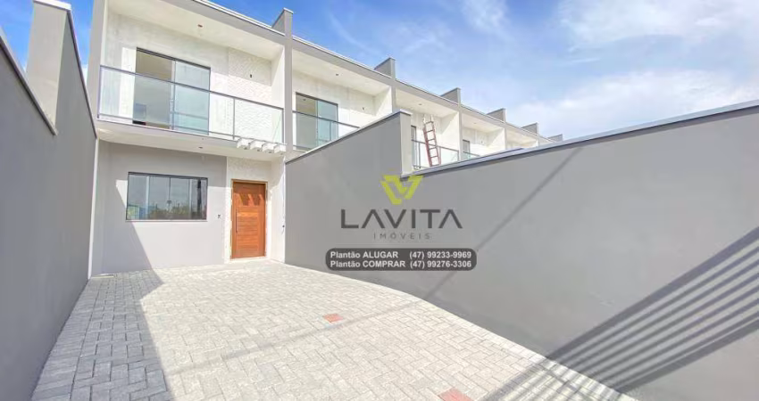 Casa, Sobrado com 2 Dormitórios para Aluguel, Locação, Bairro Belchior Central - Loteamento Terras do Vale - Gaspar SC | La Vita Imóveis