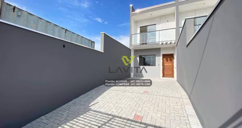 Casa, Sobrado com 2 Dormitórios para Aluguel, Locação, Bairro Belchior Central - Loteamento Terras do Vale - Gaspar SC | La Vita Imóveis