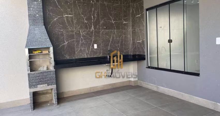 Casa com 2 dormitórios à venda, 72 m² por R$ 340.000 - Residencial Santa Fé I - Goiânia/GO