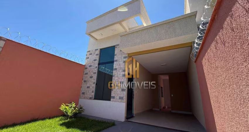 Casa com 3 dormitórios à venda, 98 m² por R$ 439.000,00 - Papillon Park - Aparecida de Goiânia/GO