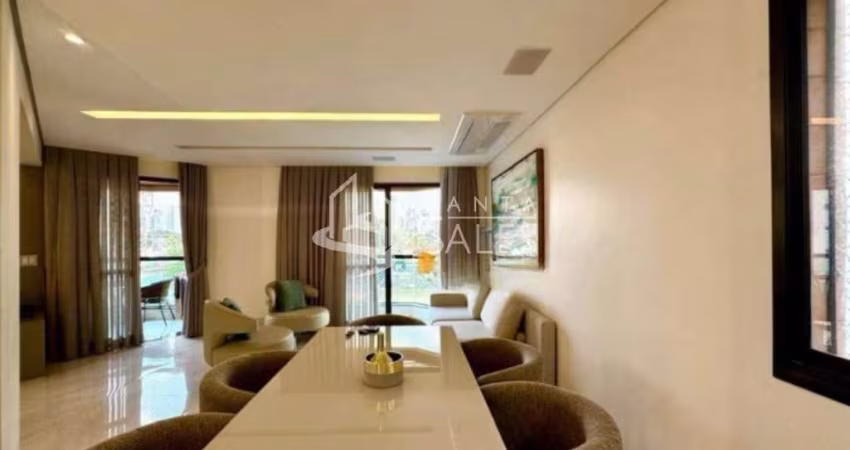 Apartamento de luxo no Brooklin Novo: 3 quartos, 3 suítes, 3 banheiros, 3 vagas, 126 m² - Imperdível!