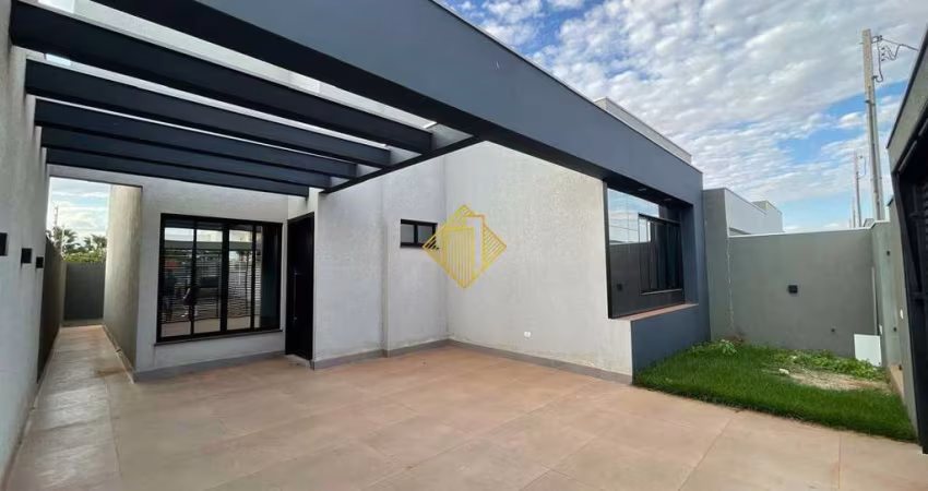 CASA À VENDA COM 1 SUÍTE, 2 QUARTOS - RESIDENCIAL ALEMANHÃ - PALOTINA/PR