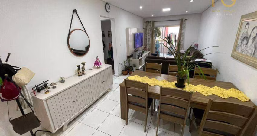 Apartamento com 3 dormitórios à venda, 106 m² por R$ 699.000,00 - Tupi - Praia Grande/SP