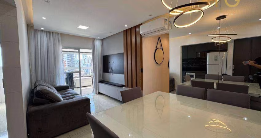 Apartamento com 2 dormitórios à venda, 75 m² por R$ 650.000,00 - Vila Guilhermina - Praia Grande/SP