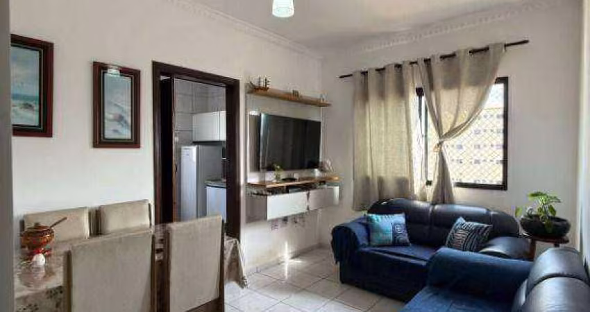 Apartamento com 1 dormitório à venda, 45 m² por R$ 245.000,00 - Vila Assunção - Praia Grande/SP