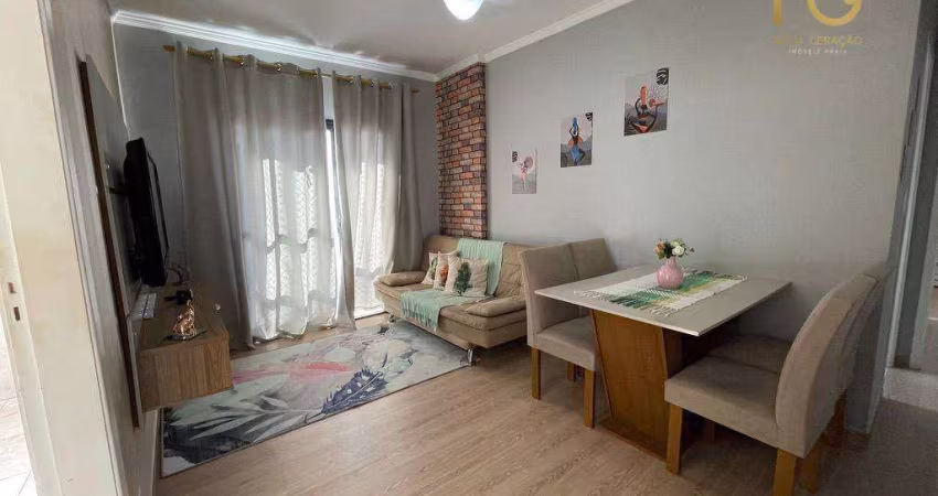 Apartamento com 1 dormitório à venda, 55 m² por R$ 309.000,00 - Tupi - Praia Grande/SP