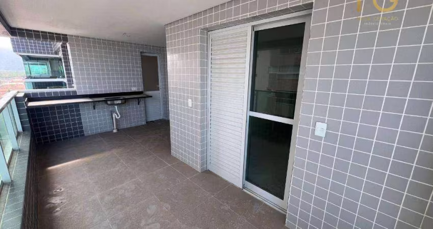 Apartamento com 2 dormitórios à venda, 77 m² por R$ 544.000,00 - Caiçara - Praia Grande/SP